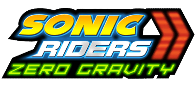 Sonic Riders title screen for Playstation 2
